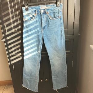 Zara Blue Denim Jeans Size 4